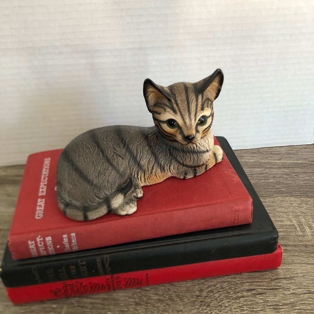 Vtg Harvey Knox Tabby Cat